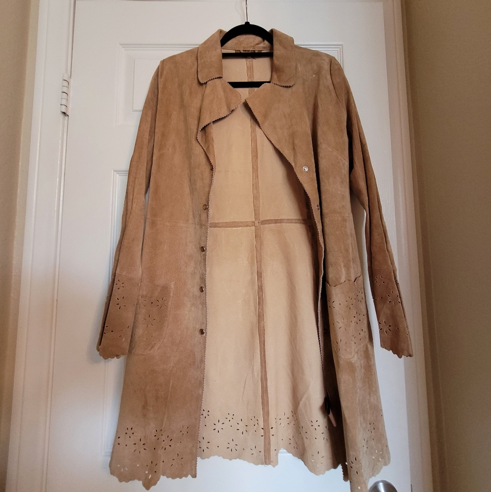 SOLD - Vintage Leather Coat
